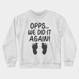 pregnancy announcement mom pregnancy shirt funny Crewneck Sweatshirt